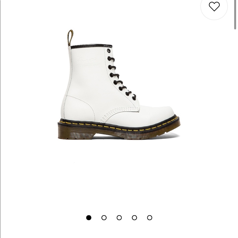 White Dr.Marten boots